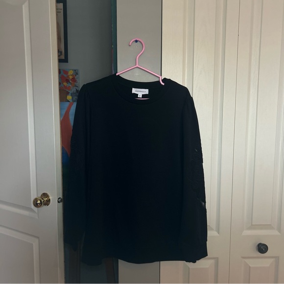 Addition Elle Sweaters - Addition Elle Classic Black Sweater